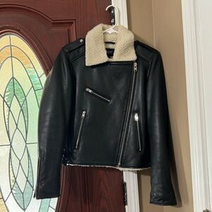 Lamarque 100% lamb leather jacket